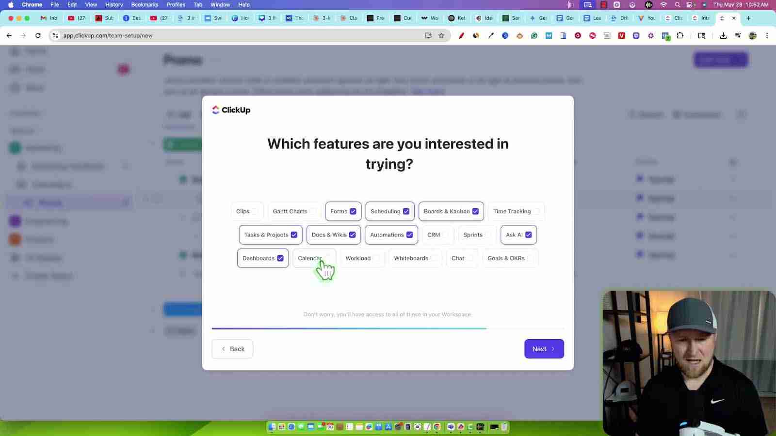clickup key features