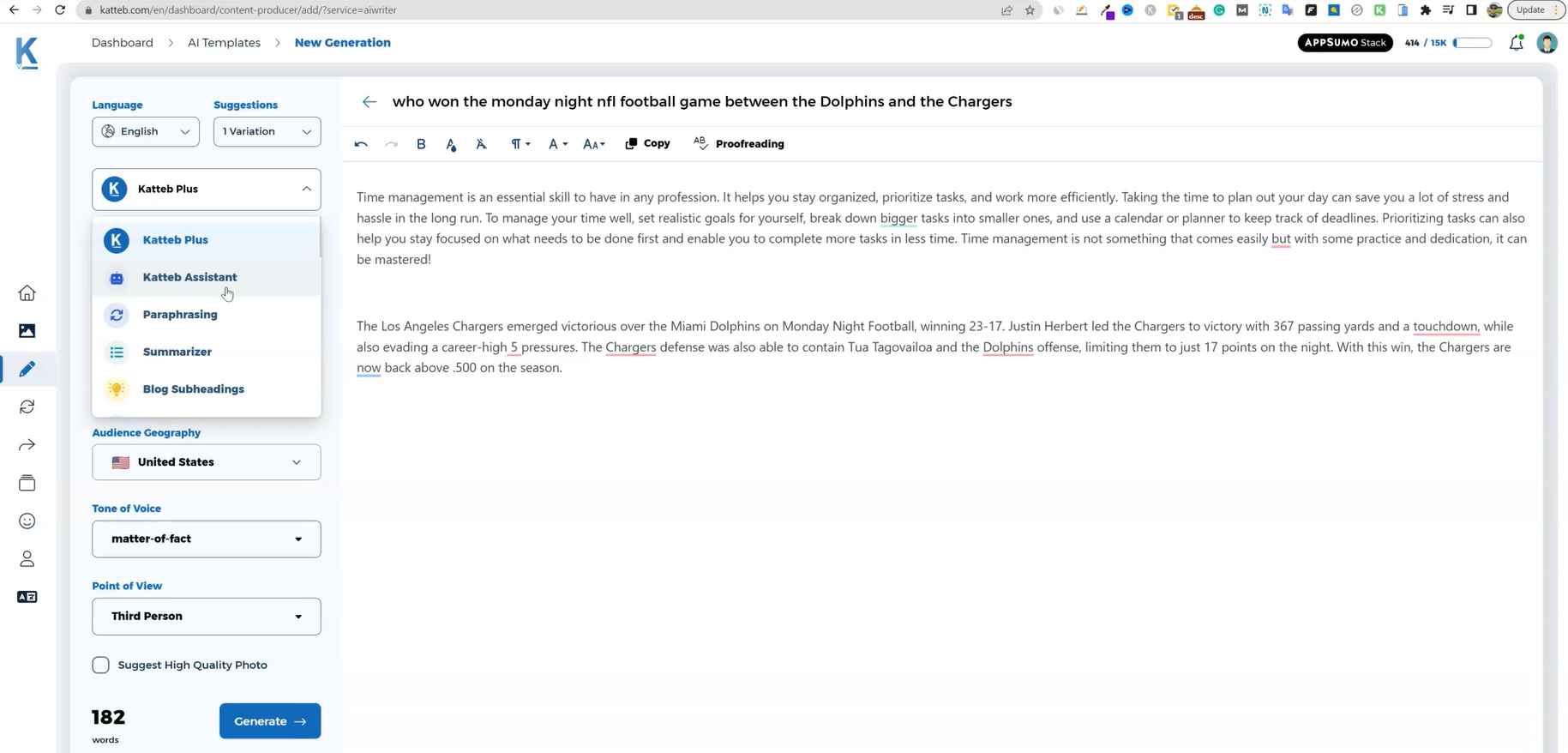 Katteb Review