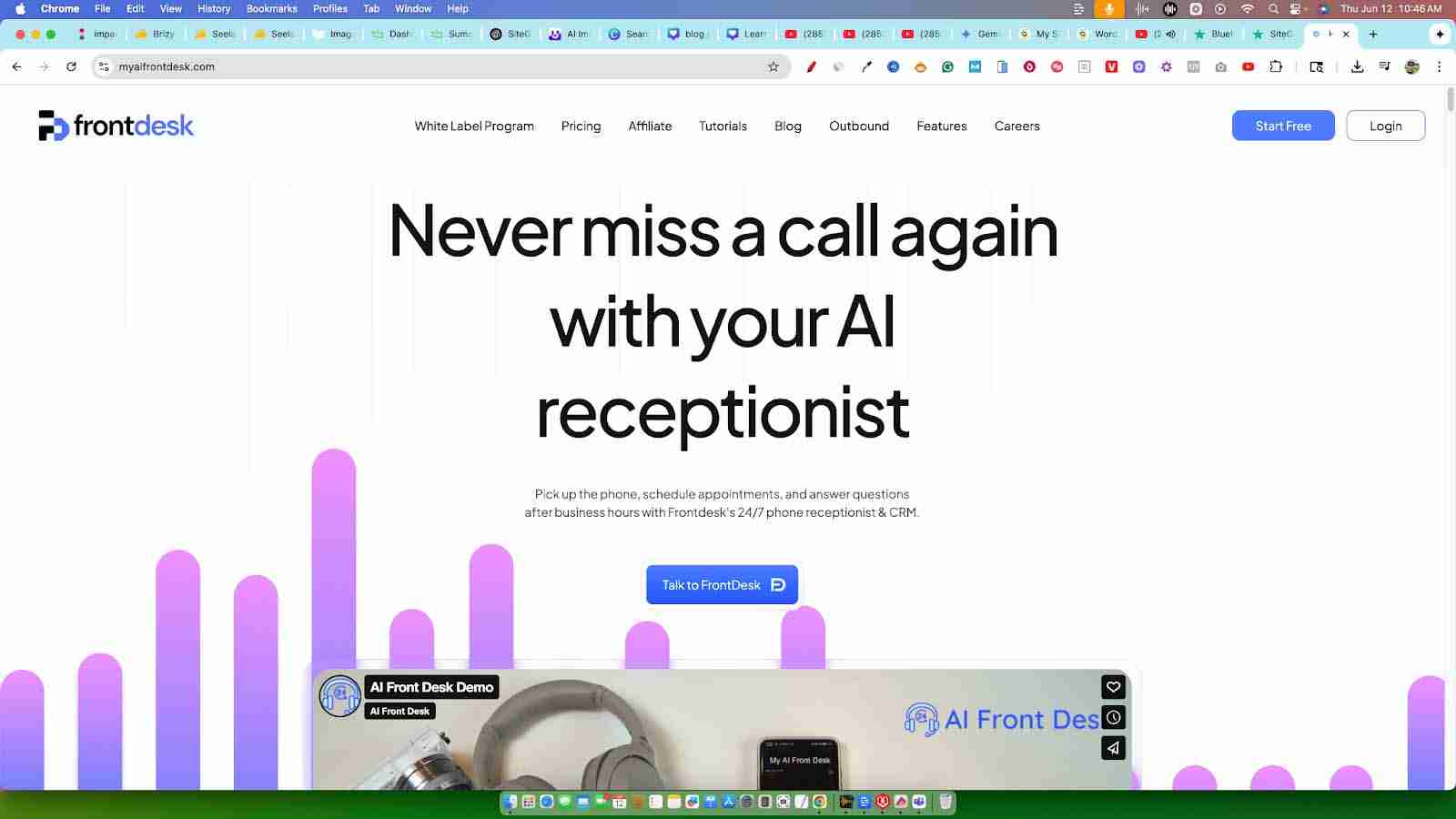 my ai front desk