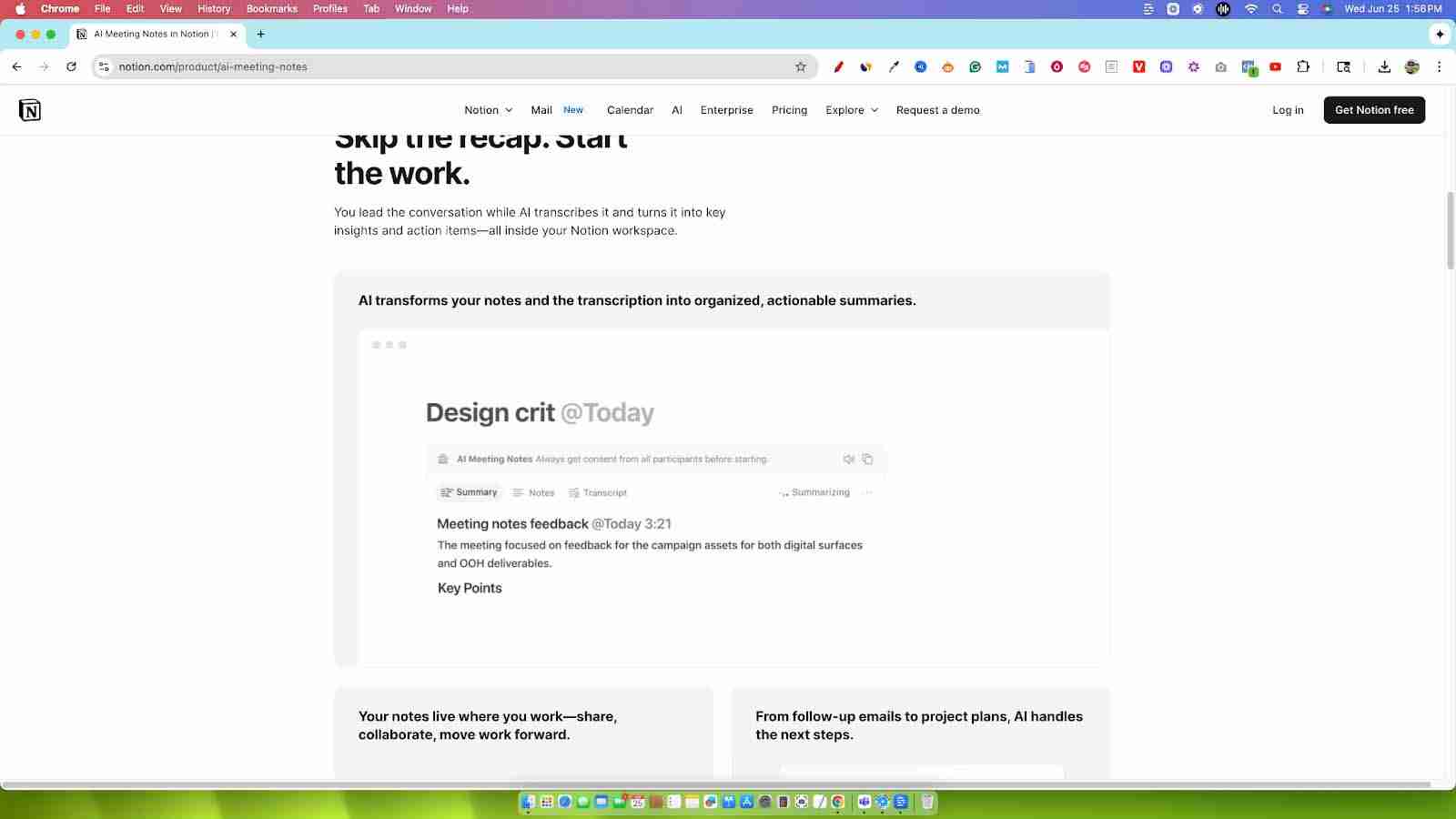 notion note taking