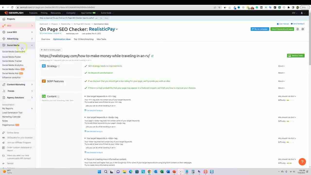 semrush ai toolkit