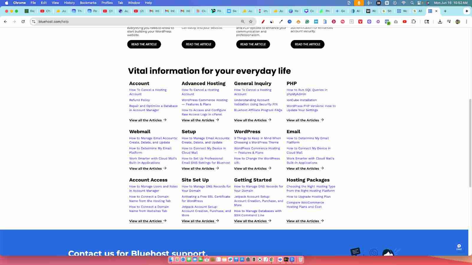 siteground vs bluehost knowledge base
