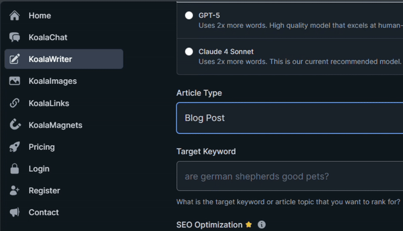 Koala AI Writer Review in 2025: My Honest Experience After Using It for Content Creation