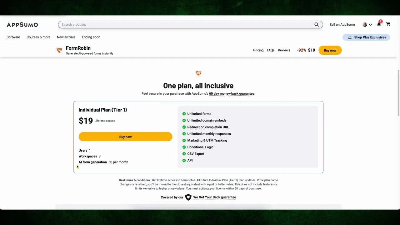FormRobin Review - Build Forms in Seconds with AI Magic!