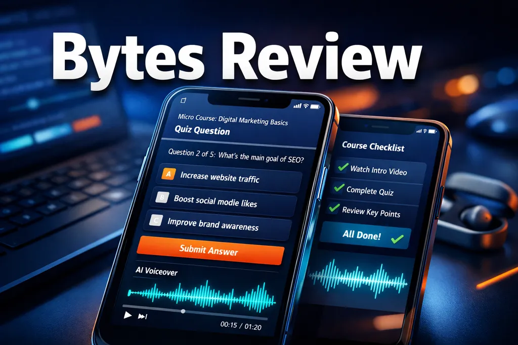 Bytes Review 2026: Is This AI Micro-Course Creator Worth It? 🎓