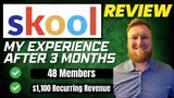 Skool Review: My Journey to $1,000 Monthly Recurring Revenue with a Community