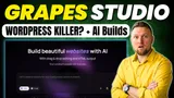 Grapes Studio Review: Build Websites in Minutes with an $8/month AI Tool
