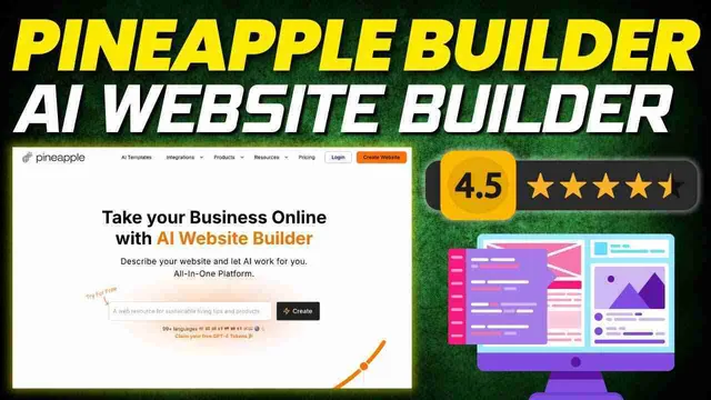 Pineapple Builder Review: Take Your Business Online with AI Website Builder