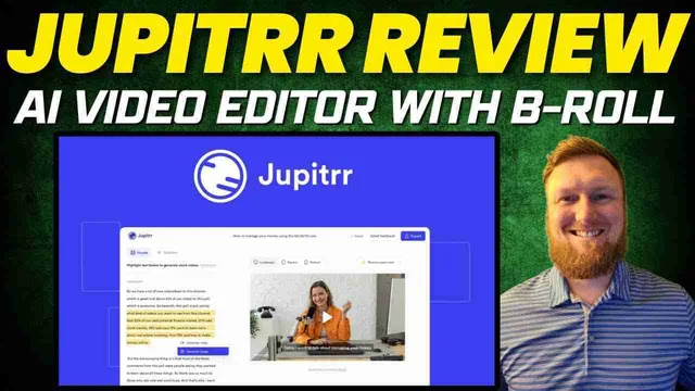 Jupitrr Review: AI Video Editor with One Click B-Roll