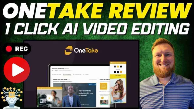 OneTake AI Review: Fast 1 Click AI Video Editing Software